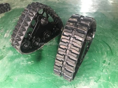 Triangle Rubber Track System For Wheelchairheavy Duty Rubber Crawler