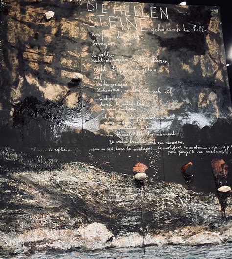 Anselm Kiefer Pour Paul Celan Grand Palais Ephémère Paris Mes