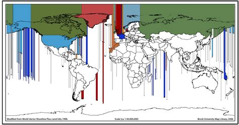 Wich countries are facing the North Pole : r/MapPorn