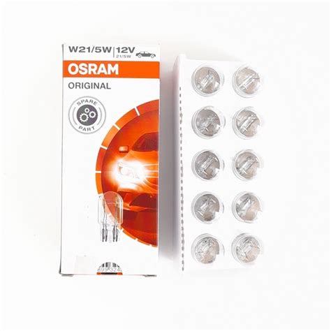 Jual Bohlam Lampu Tancep Osram T W W V W Lampu Rem Stop