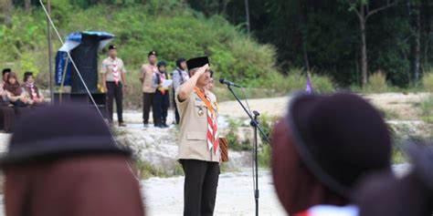 Wali Kota Irup Upacara Peringatan Hari Pramuka Ke 62 Jendela Kaltara