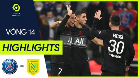 Highlights PSG vs Nantes l Messi Không Thể Tận Dụng Cơ Hội Để Có Bàn