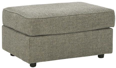 Signature Design by Ashley® Cascilla Light Gray Upholstered Ottoman | Jarons Furniture Outlet ...