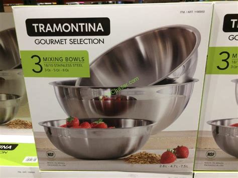 Tramontina Mixing Bowls – CostcoChaser