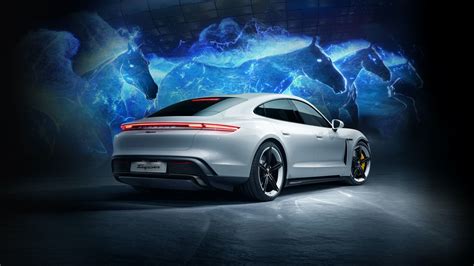 The All Electric Porsche Taycan Launches In Korea With A Breath Taking Hologram Show Porsche