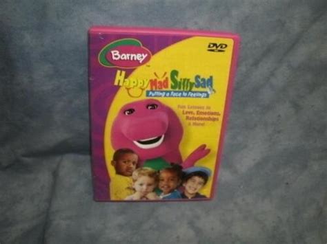 Barney Happy Mad Silly Sad Dvd 2003 45986028358 Ebay