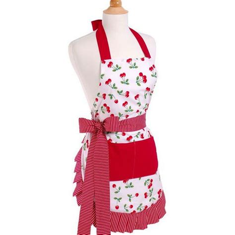 Flirty Aprons Womens Original Very Cherry Apron