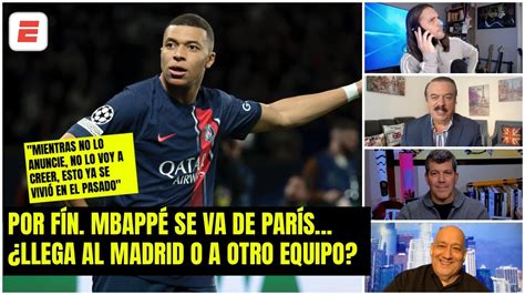 Si Mbappé NO VA AL MADRID que nadie se SORPRENDA PSG ya lo ha