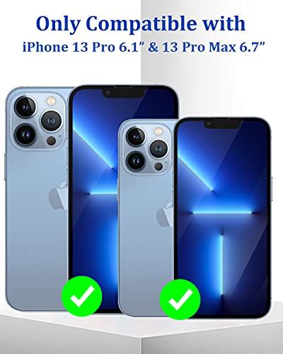 Tamoria 2 Pack Compatible For IPhone 13 Pro 13 Pro Max Camera Lens