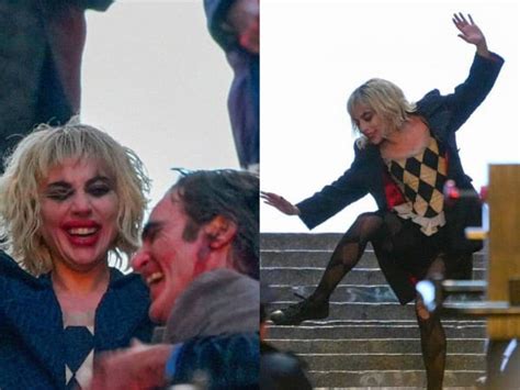 Joaquin Phoenix Lady Gaga Smoke Dance In New Viral Pics From Joker