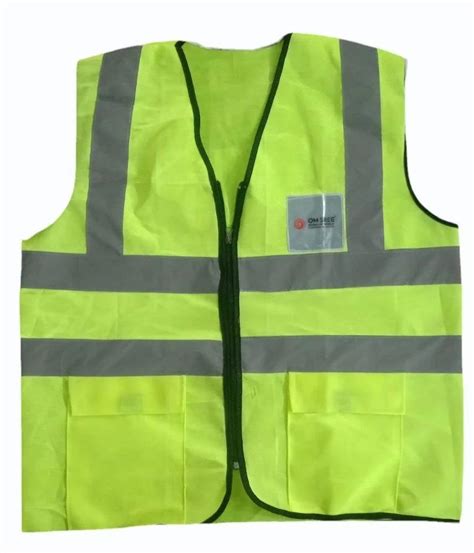 Male Polyester Reflective Safety Jacket Size Xl At ₹ 55 In New Delhi