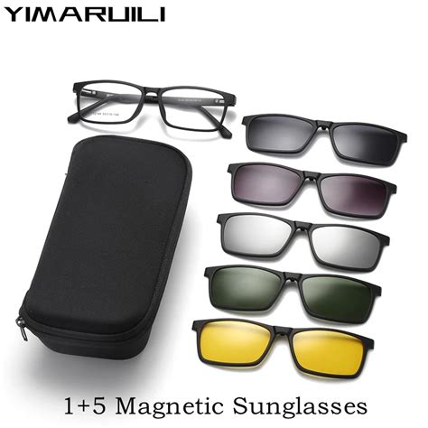 Yimareili Gafas Magn Ticas Polarizadas Para Hombre Y Mujer Lentes