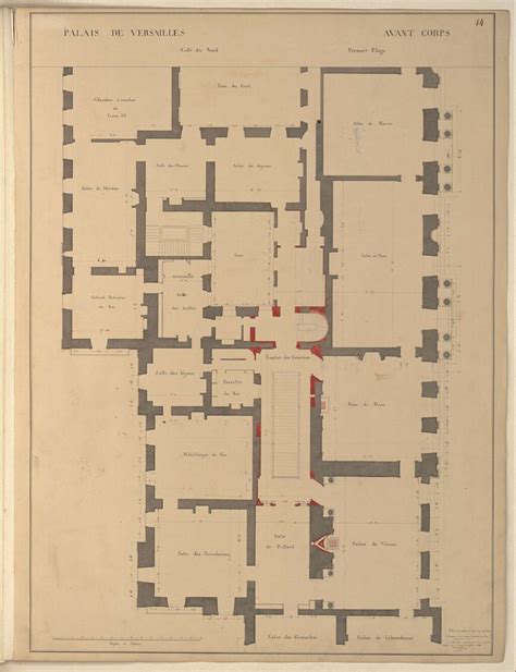 Kings Private And State Apartments Principal Floor Showing Proposed