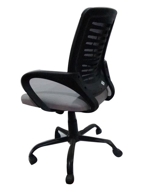 Rexine Fixed Arm Mid Back Mesh Executive Chair At Rs In Ahmedabad