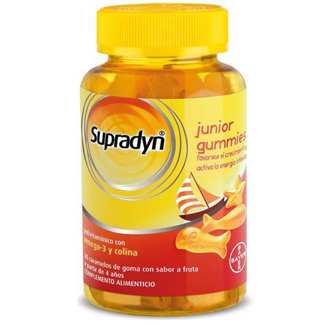 Supradyn Junior Gummies Caramelos De Goma Mejor Precio Farmacia Online