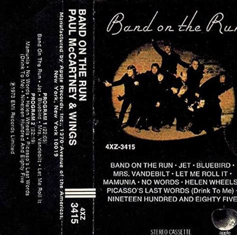 Band on the Run (Audio Cassette): Amazon.ca: Music