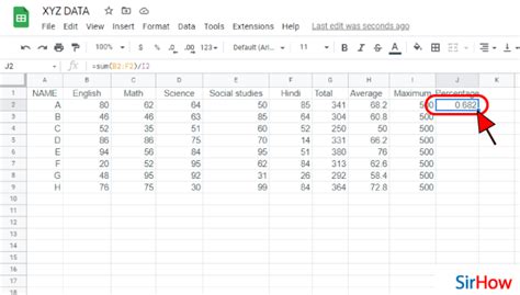 How To Add Percentage Formula In Google Sheets 6 Steps With Pictures