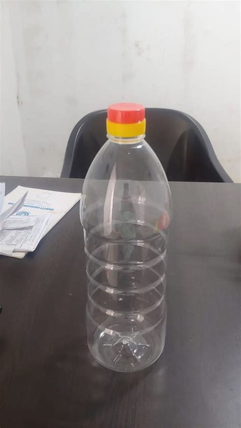 Screw Cap Pet Plastic Edible Oil Bottles Use For Storage Oils