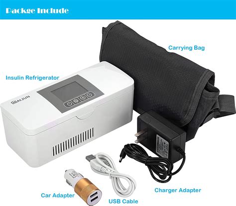 Buy Aijun Insulin Refrigerator Portable Medical Insulin Travel Cooler