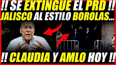 LUNES DE VICTORIA CLAUDIA Y AMLO FESTEJAN CON EL PUEBLO EL PRD SE