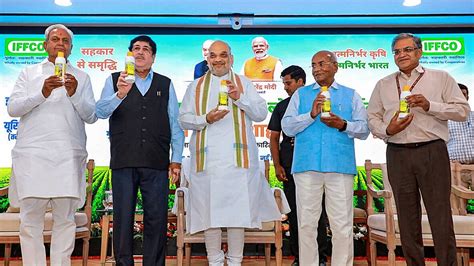 Amit Shah Launches Iffco Nano Dap Requests Farmers To Use It For