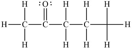 2 Pentanone Lewis Structure