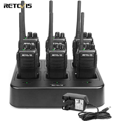 Retevis RT21 Two Way Radio Long Range Hand Held Radio With 6 Way