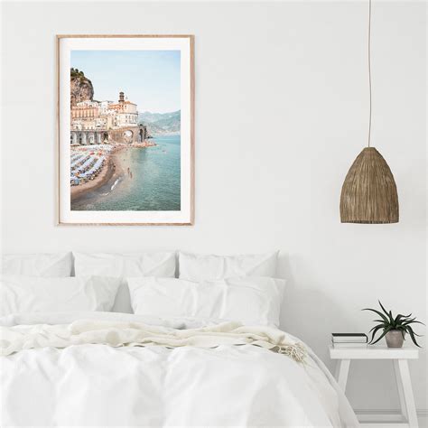 Amalfi Print Amalfi Coast Print Coastal Wall Art Amalfi Etsy