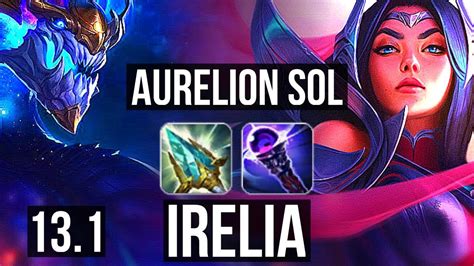 AURELION SOL Vs IRELIA MID Rank 2 Aurelion Sol 6 2 8 EUW Master