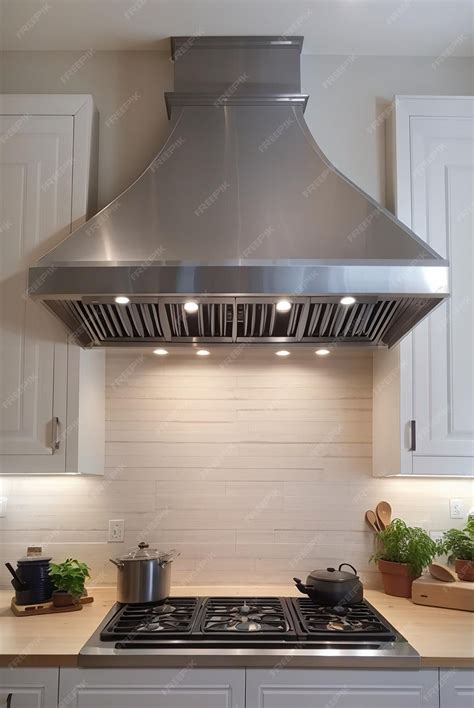 Premium Photo | Kitchen hood image