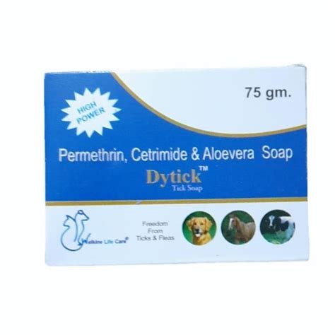 Permethrin Cetrimide Aloevera Soap Packaging Size 75gm At Rs 120box