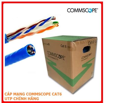 Cáp mạng AMP Commscope CAT6 1427254-6 (305m/cuộn) - Đà Lạt Laptop