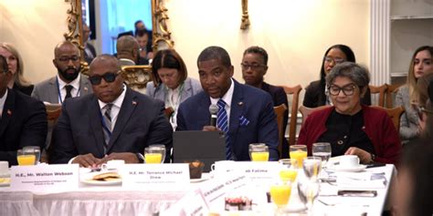 Prime Minister Dr Terrance Drew Attends The Un Friends Of Vision