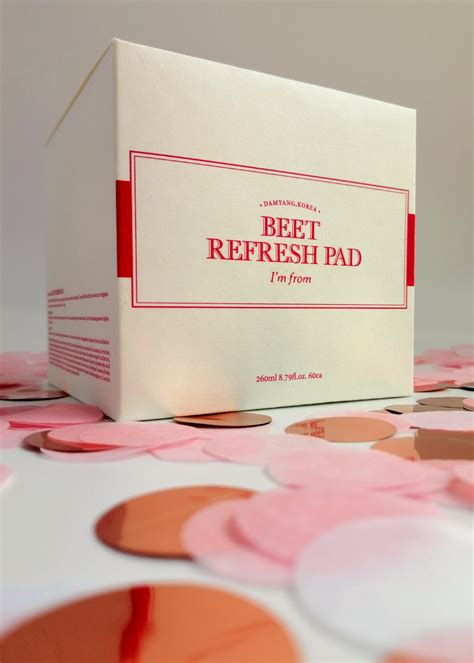 I'M FROM Beet Refresh Pad – review with before & after