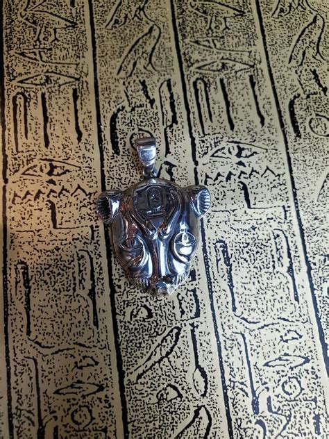 Jewelry Art Jewelry Necklaces Hieroglyphics Lion Head Sterling