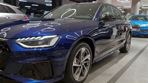 Audi A4 B9 5 Navarra Blue Edition One YouTube