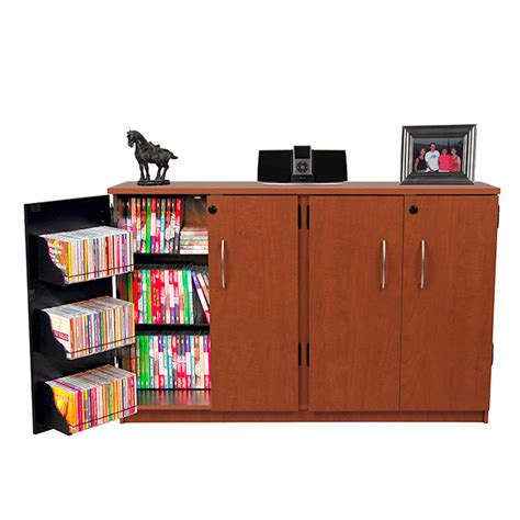 Venture Horizon Double Wide Media Cabinet Cherry 2360 42ch