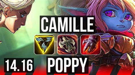 Camille Vs Poppy Top Rank Camille Dominating Br