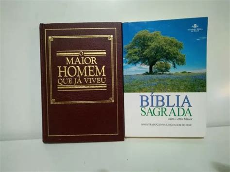 Livros A B Blia Sagrada Nt E O Maior Homem Que J Viveu Parcelamento