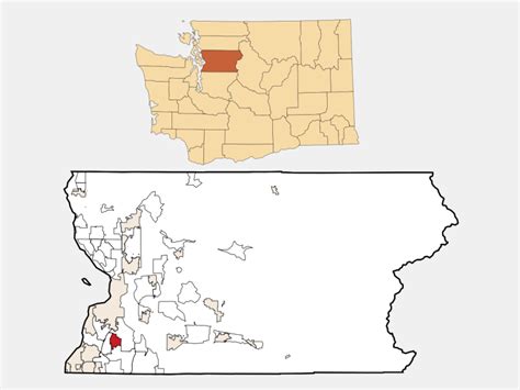 Mill Creek, WA - Geographic Facts & Maps - MapSof.net