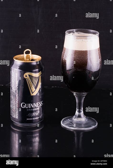 September 1 2016 Guinness Beer Can And Glass Guinness Is An Irish