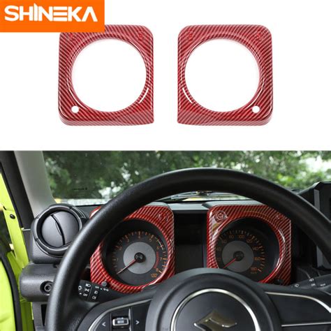 SHINEKA ABS Car Dashboard Decoration For Suzuki Jimny JB74 Accessories