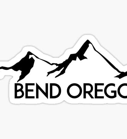 Bend Oregon: Stickers | Redbubble