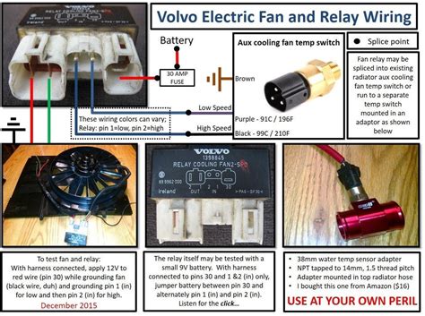 Electric Fan Relay Wiring Swap