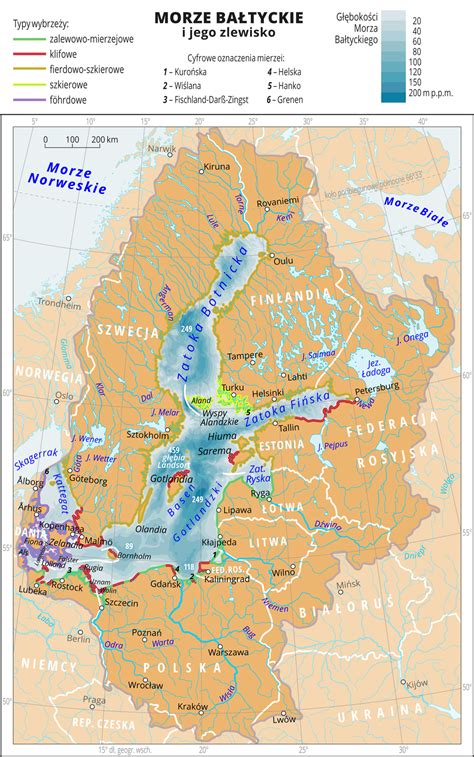 Polska nad Morzem Bałtyckim Geografia24 pl