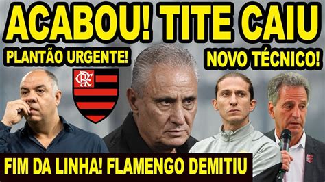 Acabou Tite Caiu Flamengo Anuncia Demiss O Do Tite Filipe Luis