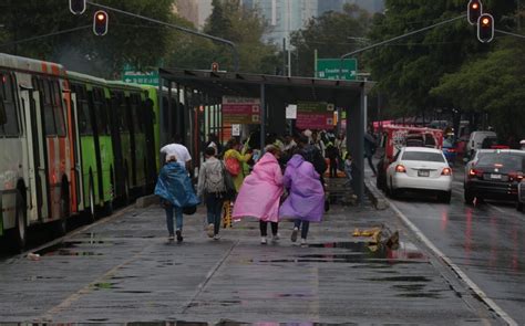 Activan Alerta Amarilla Por Fuertes Lluvias En Cdmx 7 De Junio 2023