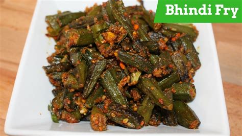 Bhindi Fry Recipe How To Make Okra Fry Bhindi Fry Masala By Harshis