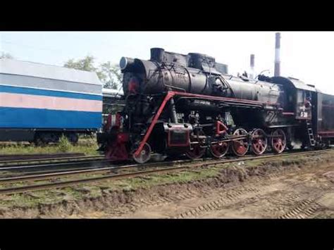 ПАРОВОЗ в Краснокамске - YouTube