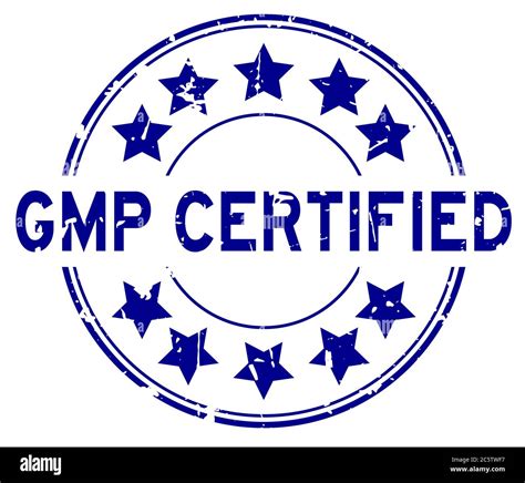 Sello Certificado Gmp Im Genes Vectoriales De Stock Alamy